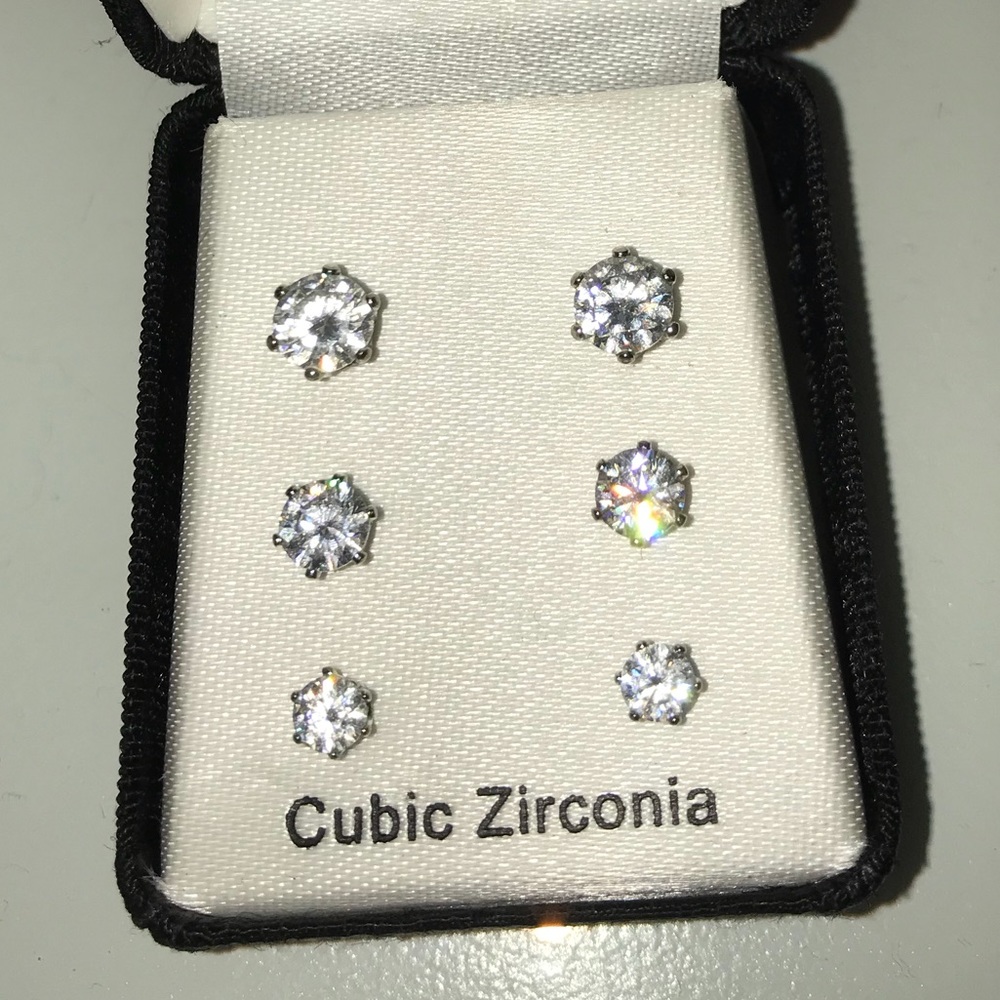 3 set of earrings